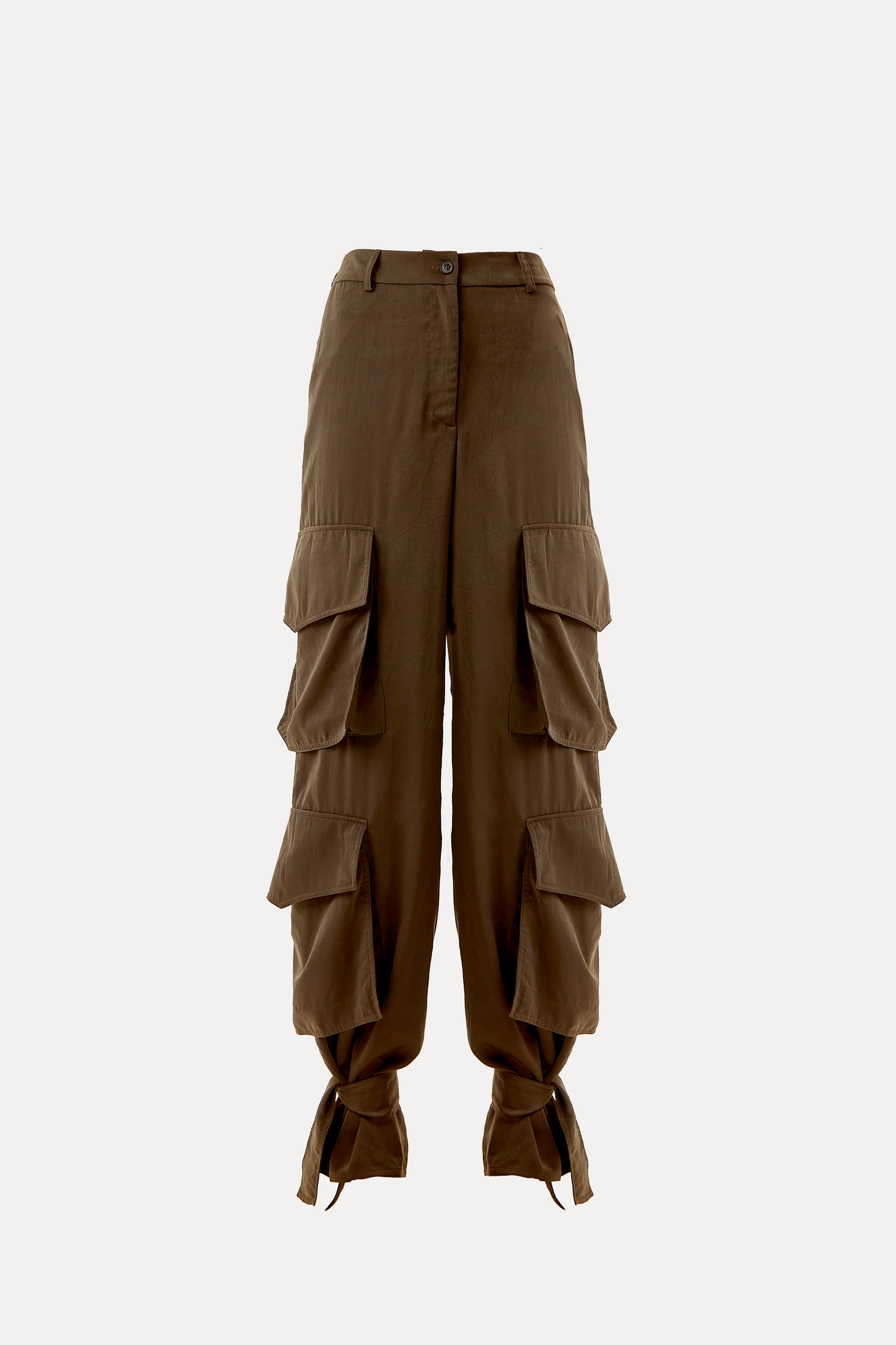 Gray Cargo Pants