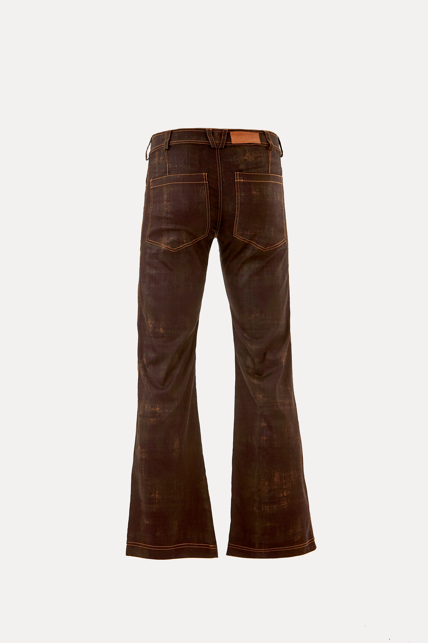 Jeanshose mit Rosteffekt