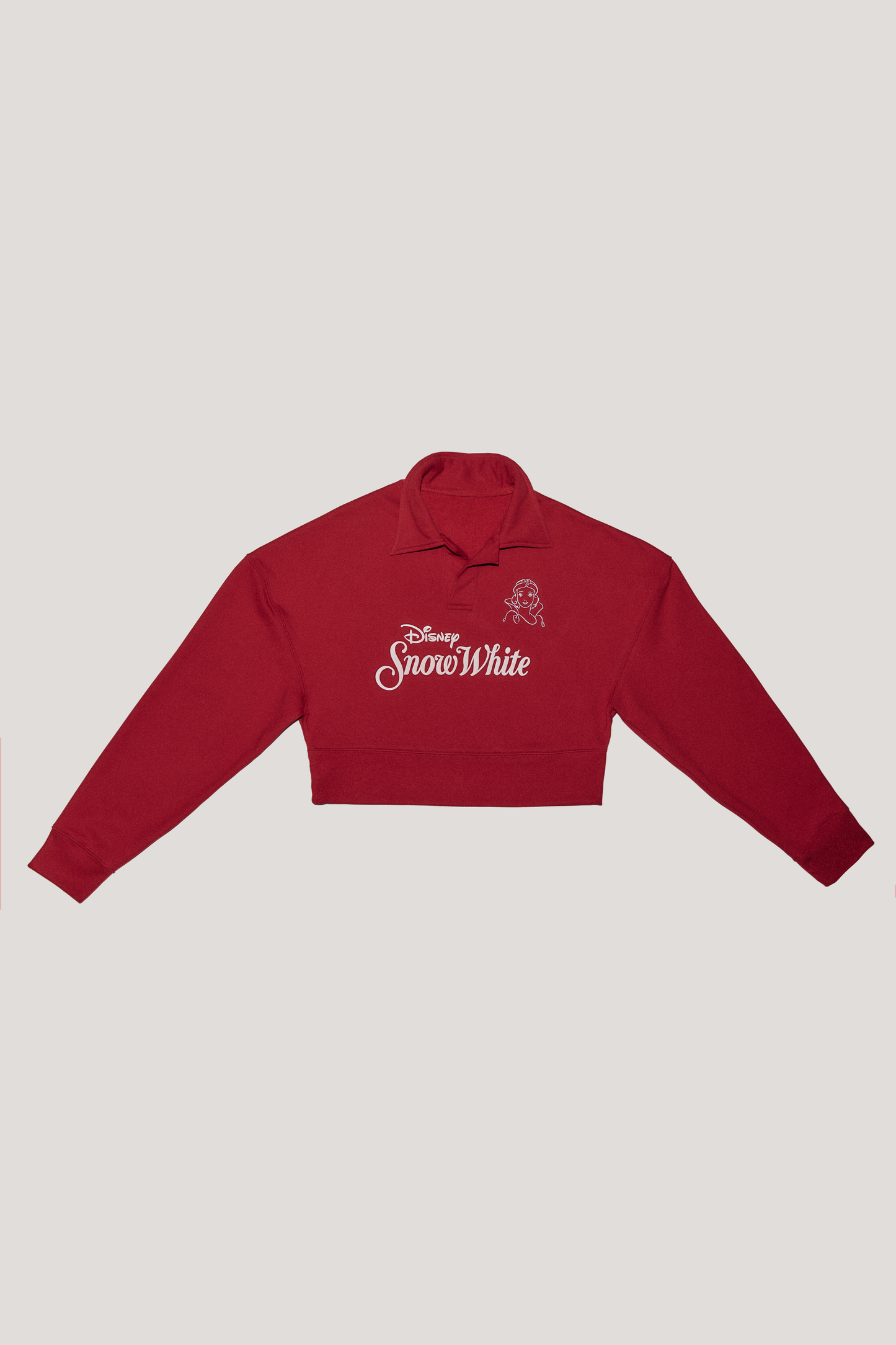 Sudadera Roja Cuello
