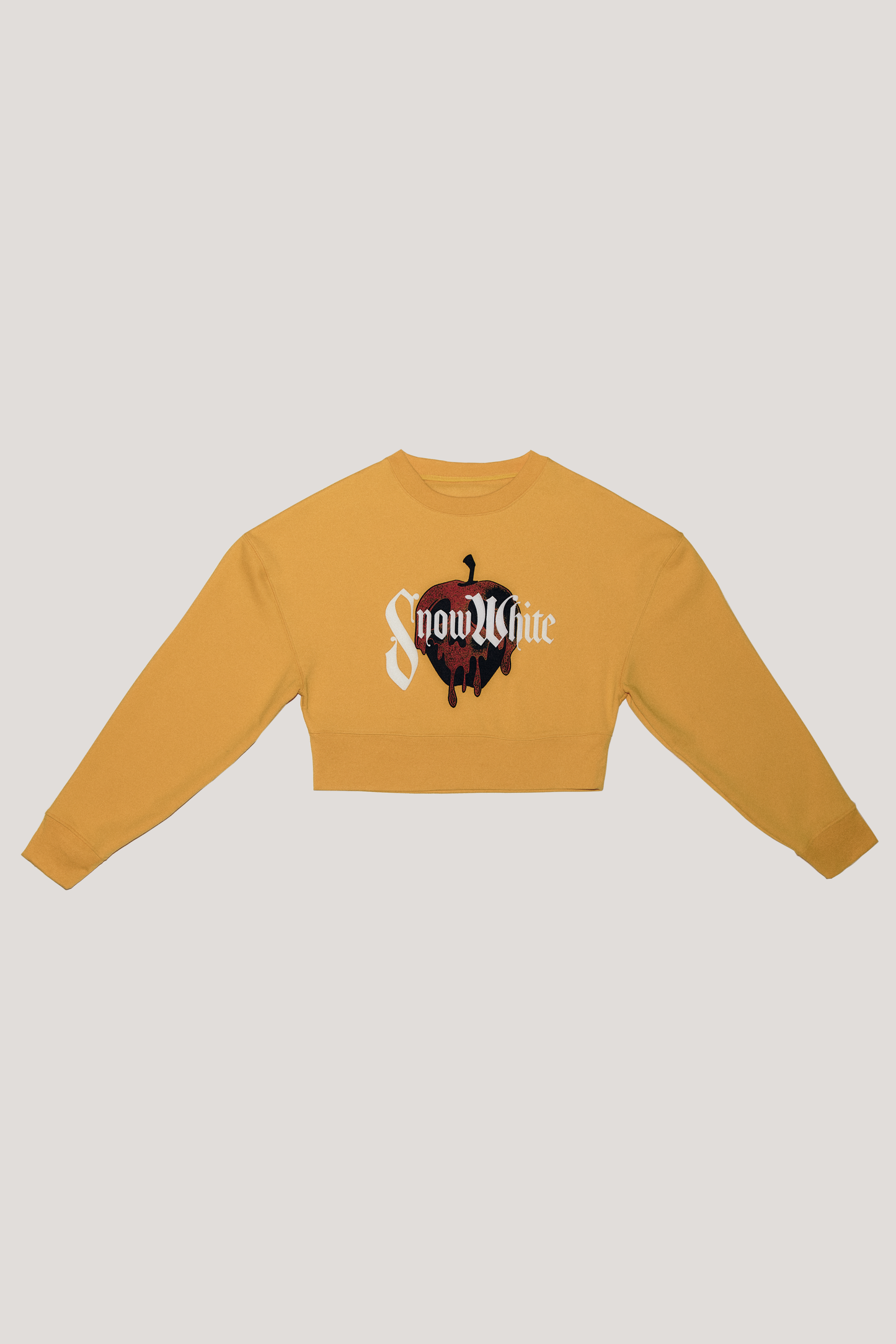 Gelbes Apfel-Sweatshirt