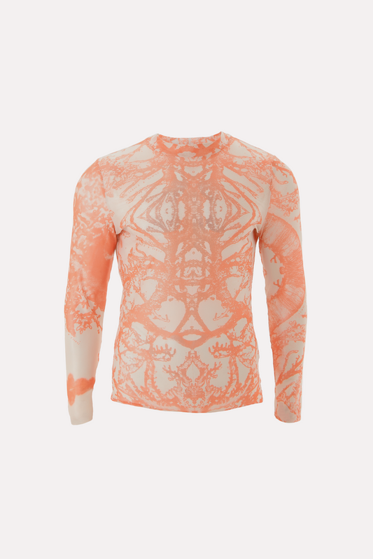 Playera Mesh Corales