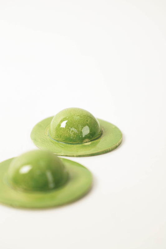 Aretes Sol Cerámica