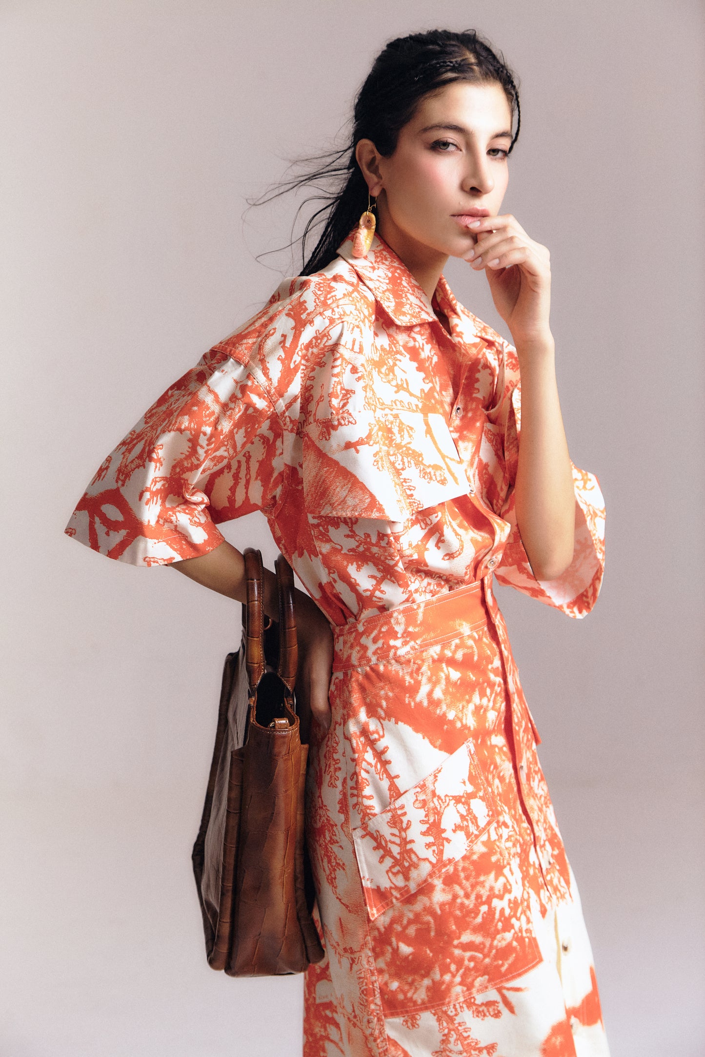 Falda Cargo Corales