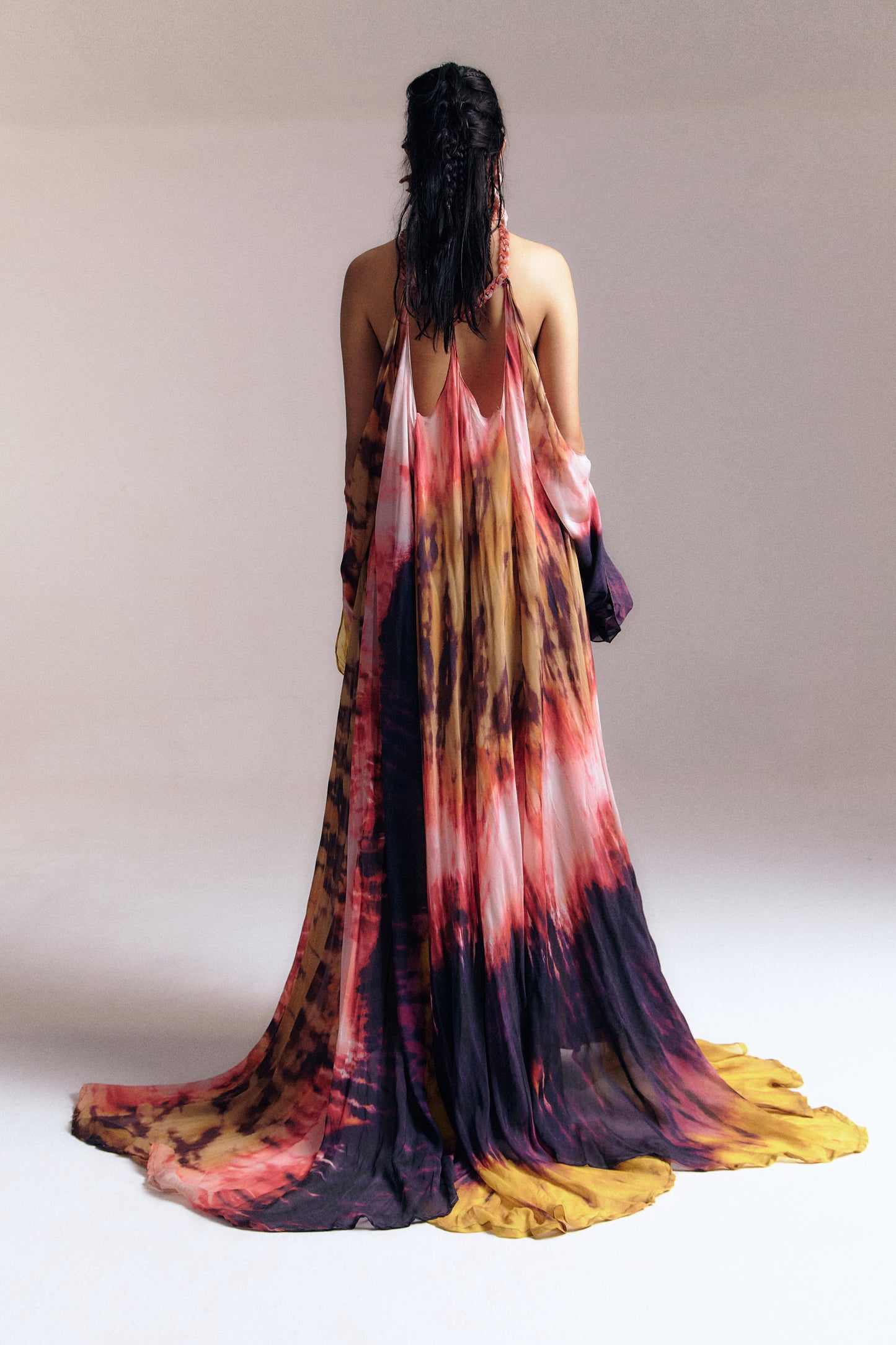 Multicolored Flowy Dress