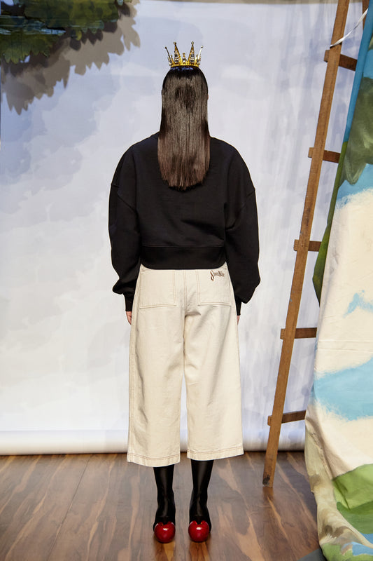 Pantalón Culotte Denim