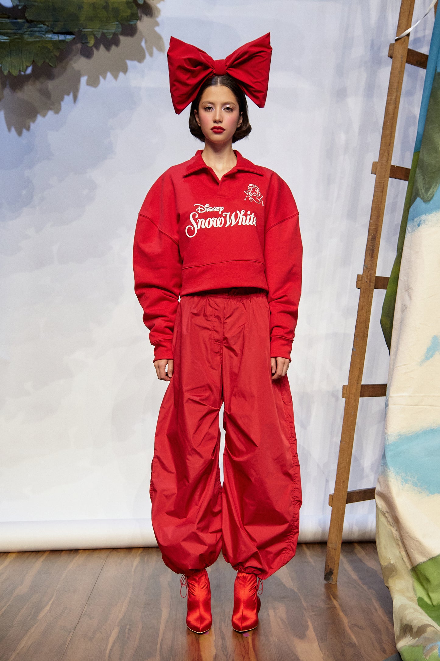 Sudadera Roja Cuello
