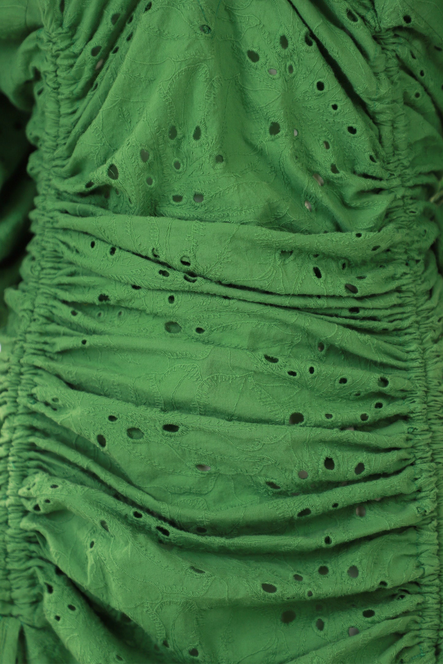 Green Eyelet Beach Dress