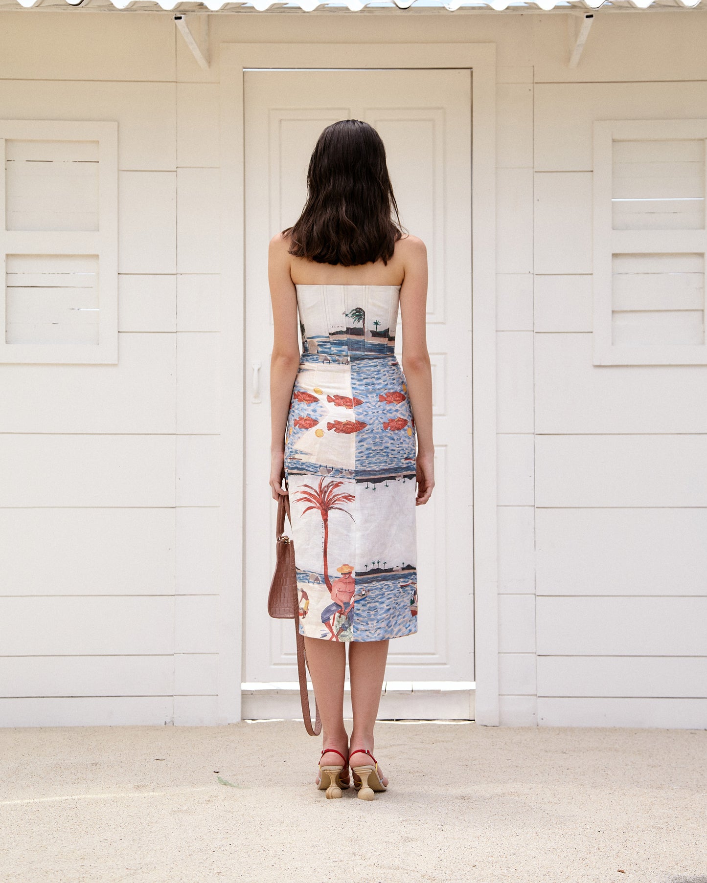 Corset Lino Casitas
