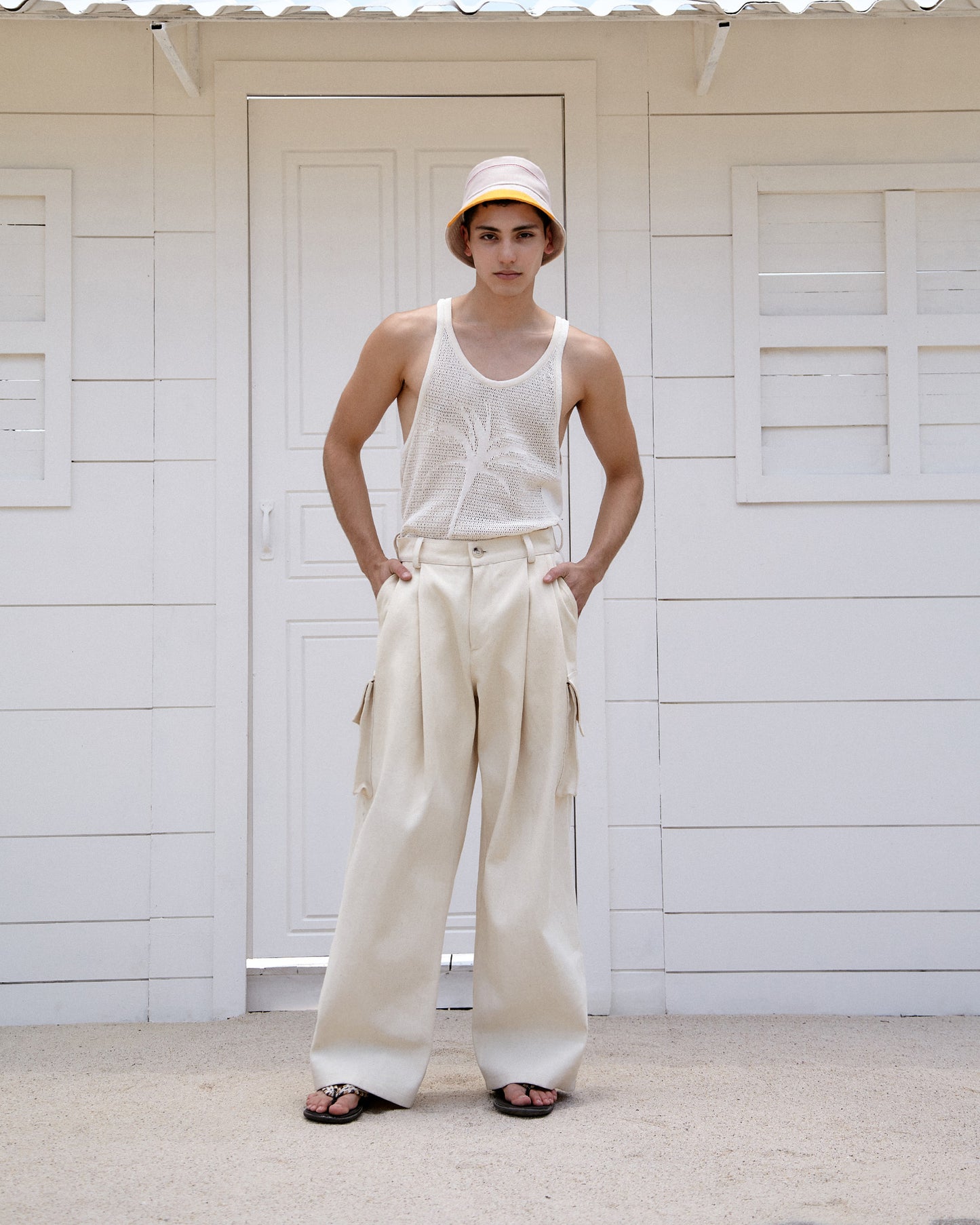 Raw Denim Pants