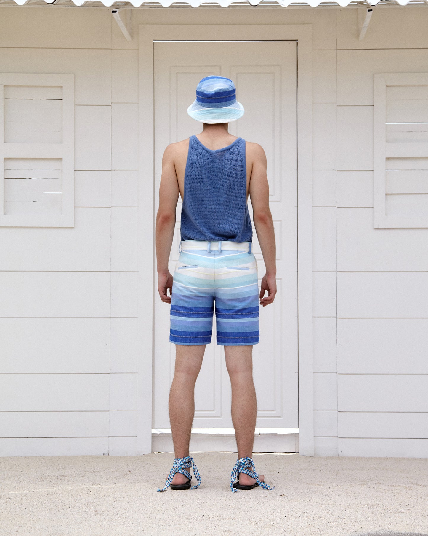 Tank Top Palmera Azul