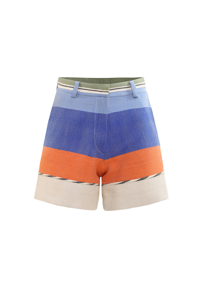 Handwoven Blue Bermuda