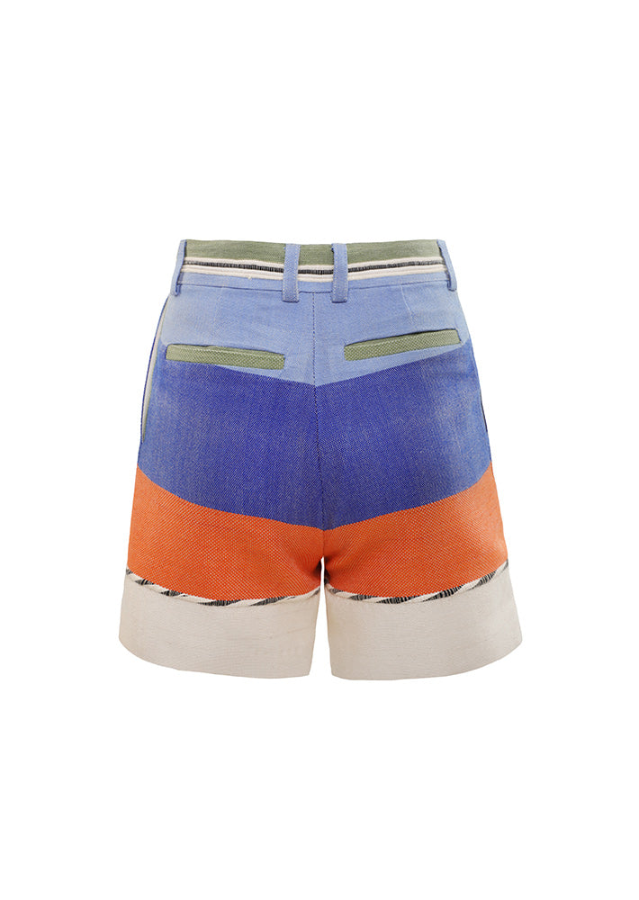 Handwoven Blue Bermuda