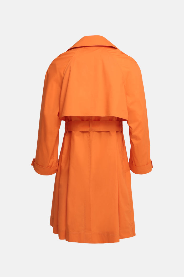 Orange Trench Coat
