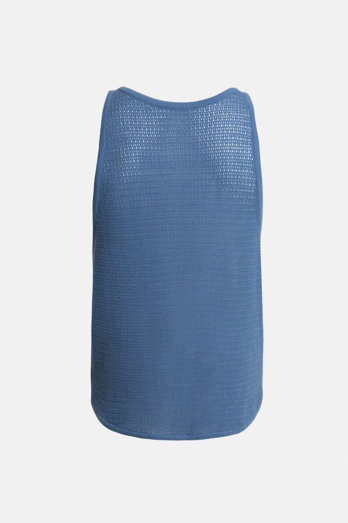 Tank Top Palmera Azul