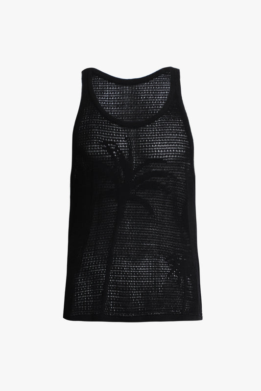 Tank Top Palmera Negro