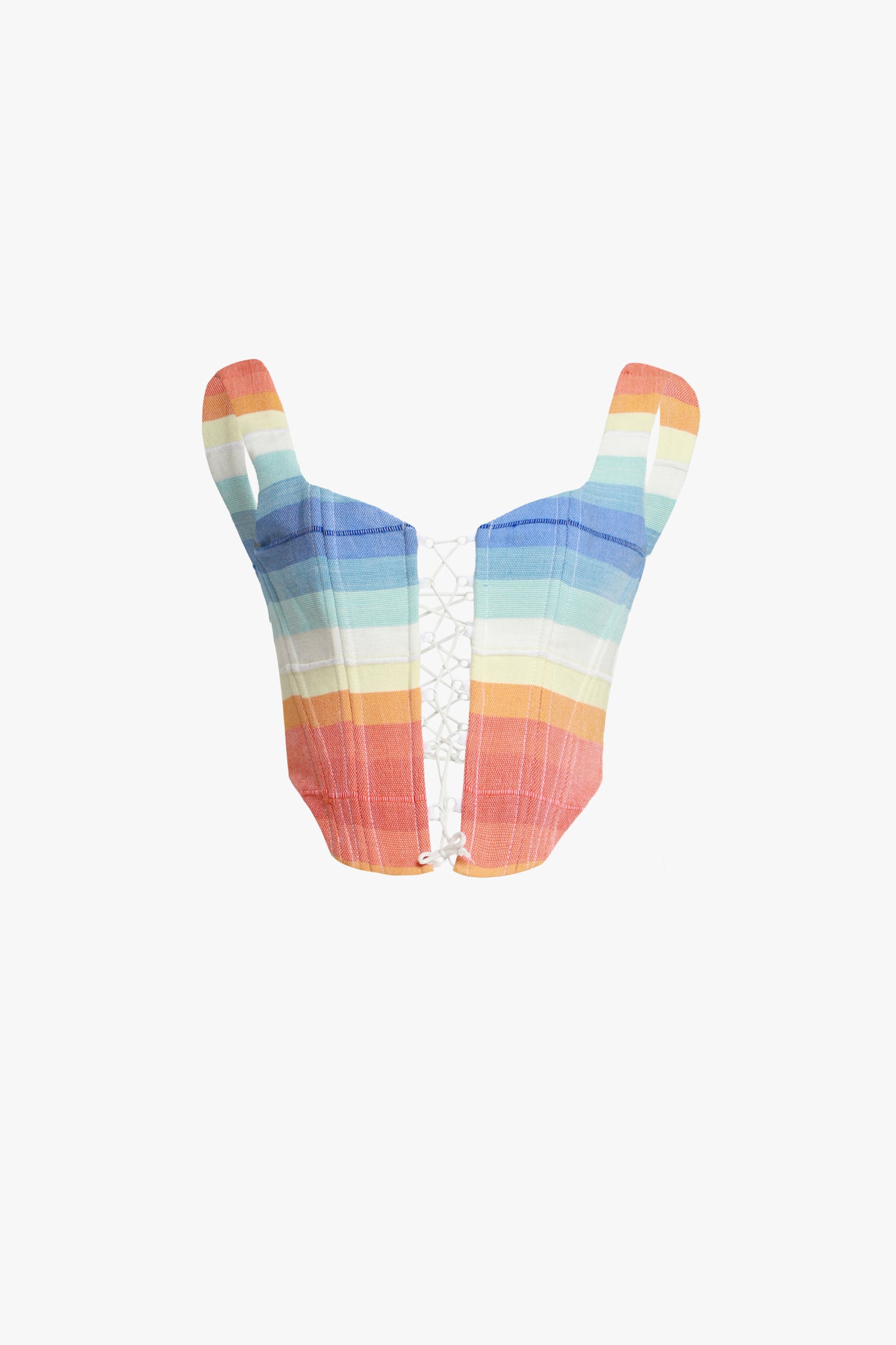 Handwoven Sunset Corset