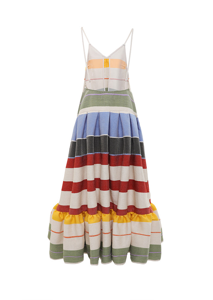 Yellow Hand Woven Dress