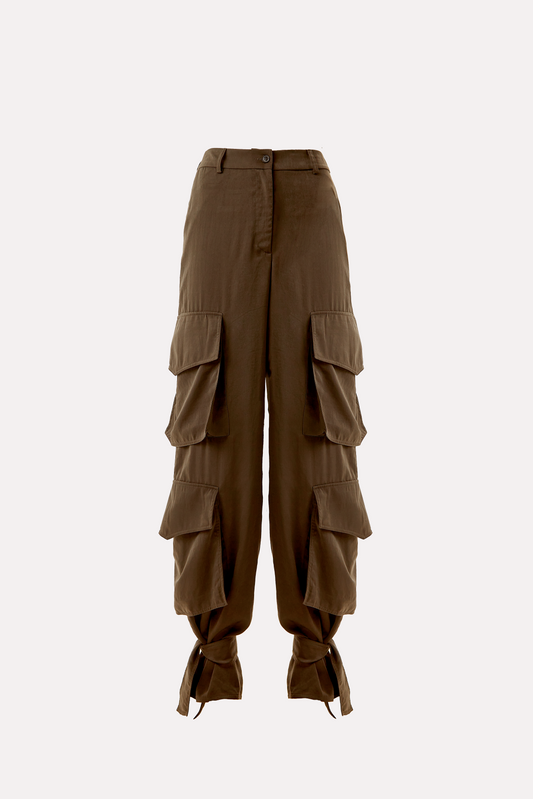 Pantalón Cargo Gris