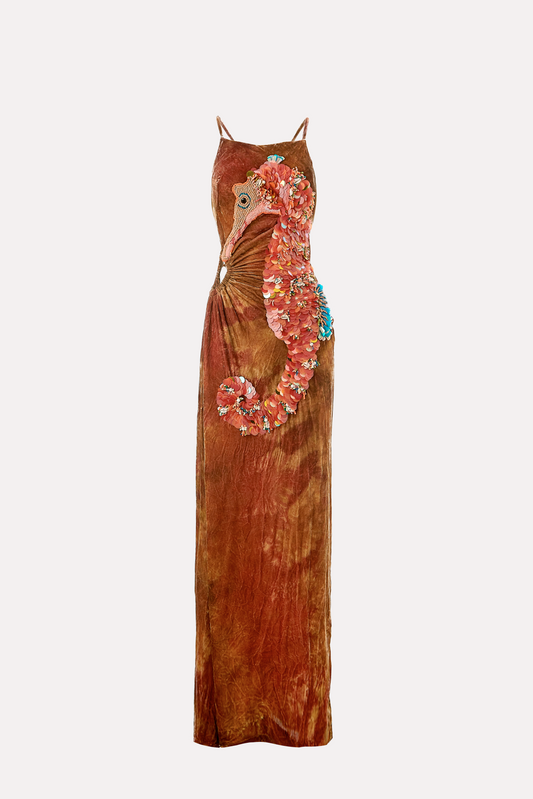 Vestido Bordado Caballito