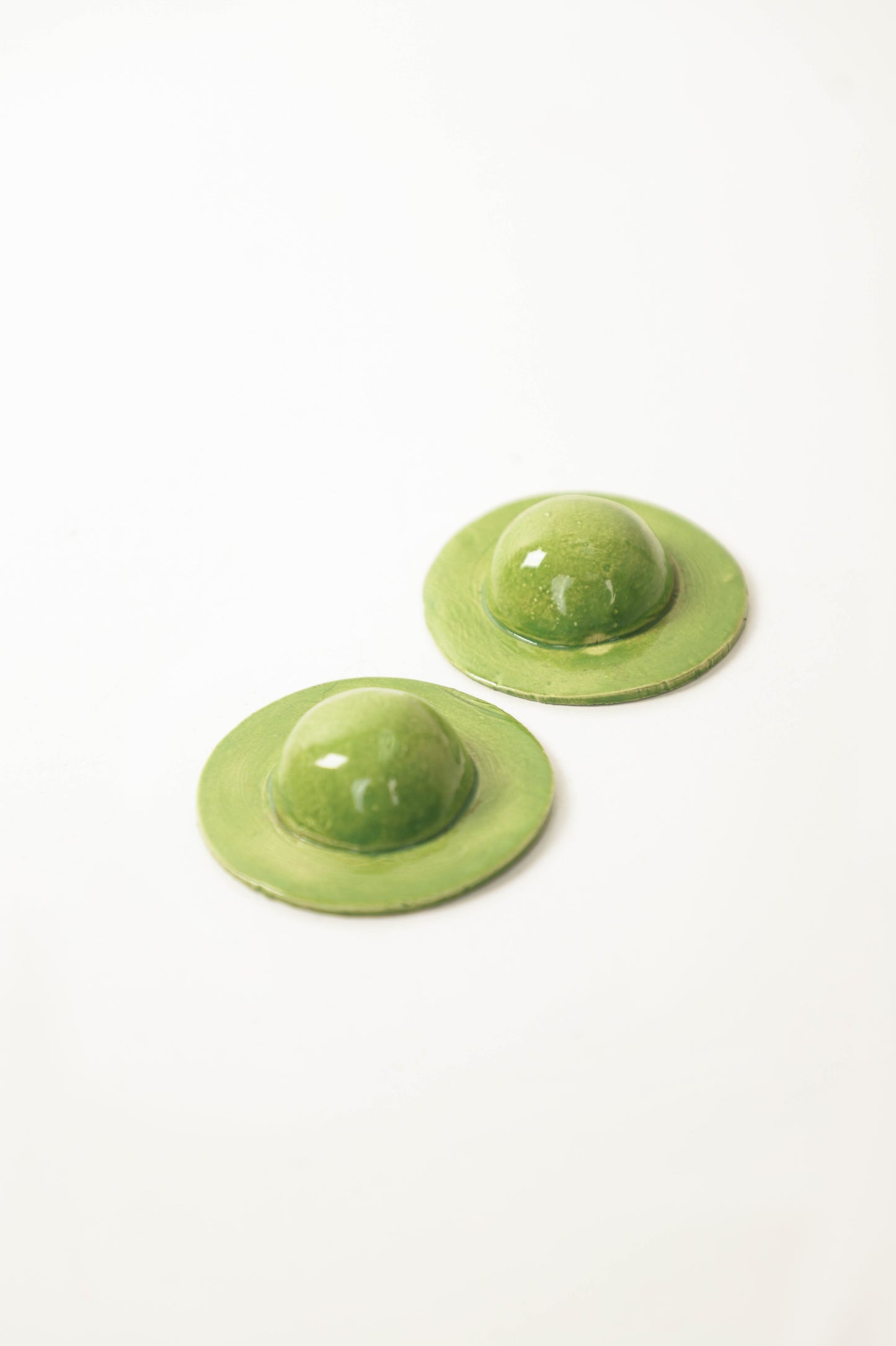 Aretes Sol Cerámica