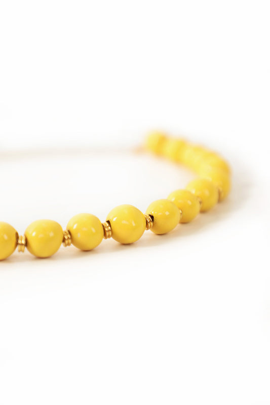 Ceramic Yellow Collar