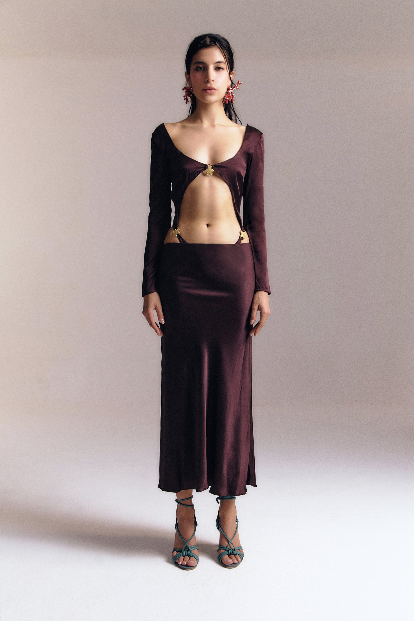 Cut Out Body Burgundy