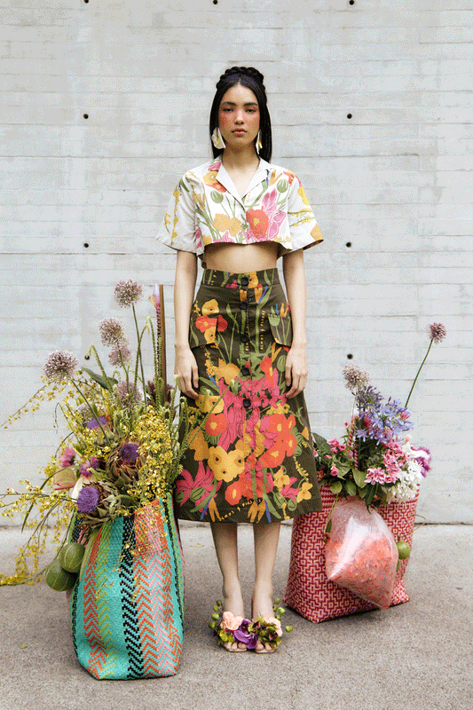 Flower Garden Skirt