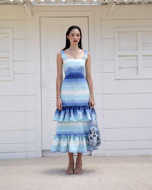 Vestido Telar Océano