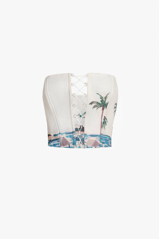 Linen Corset Casitas